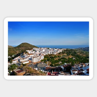 Frigiliana Andalusia Costa del Sol Spain Sticker